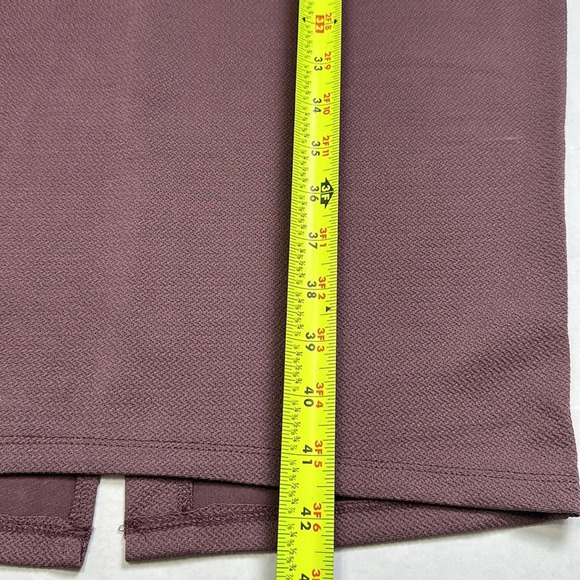 Torrid Mauve Purple Textured Scuba and Lace Peplum Dress Womens Size 10 NWT - Picture 12 of 15